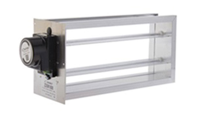 ZDSM – 24V (3-wire) Modulating Side Mount Damper (By-pass)
